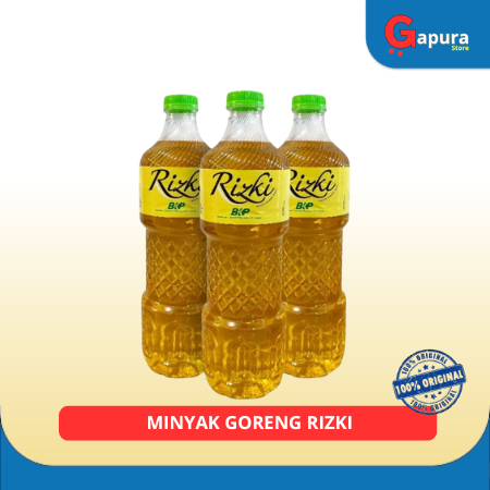 

Minyak goreng Rizki 900 ml