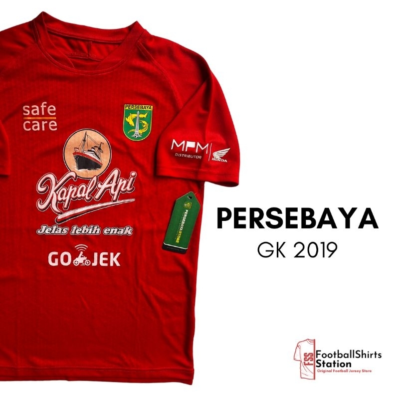 Jersey Persebaya Surabaya GK 2019 Authentic Size M Original AZA