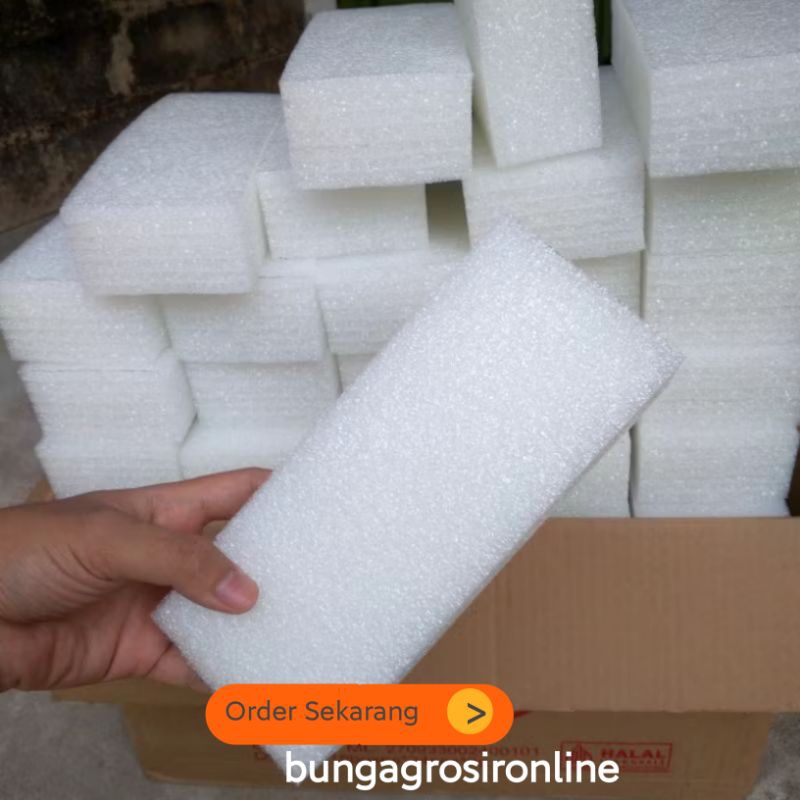 << Ready >> Busa Elastis Gabus Kering / Busa Buket Foam / Bahan Buket / Murah Meraih