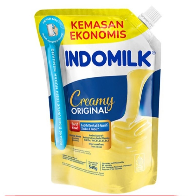 

indomilk krimer kental manis putih 545 gram