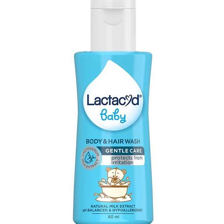Lactacyd Baby Liquid Soap 60 ML Untuk Bayi Sensitif