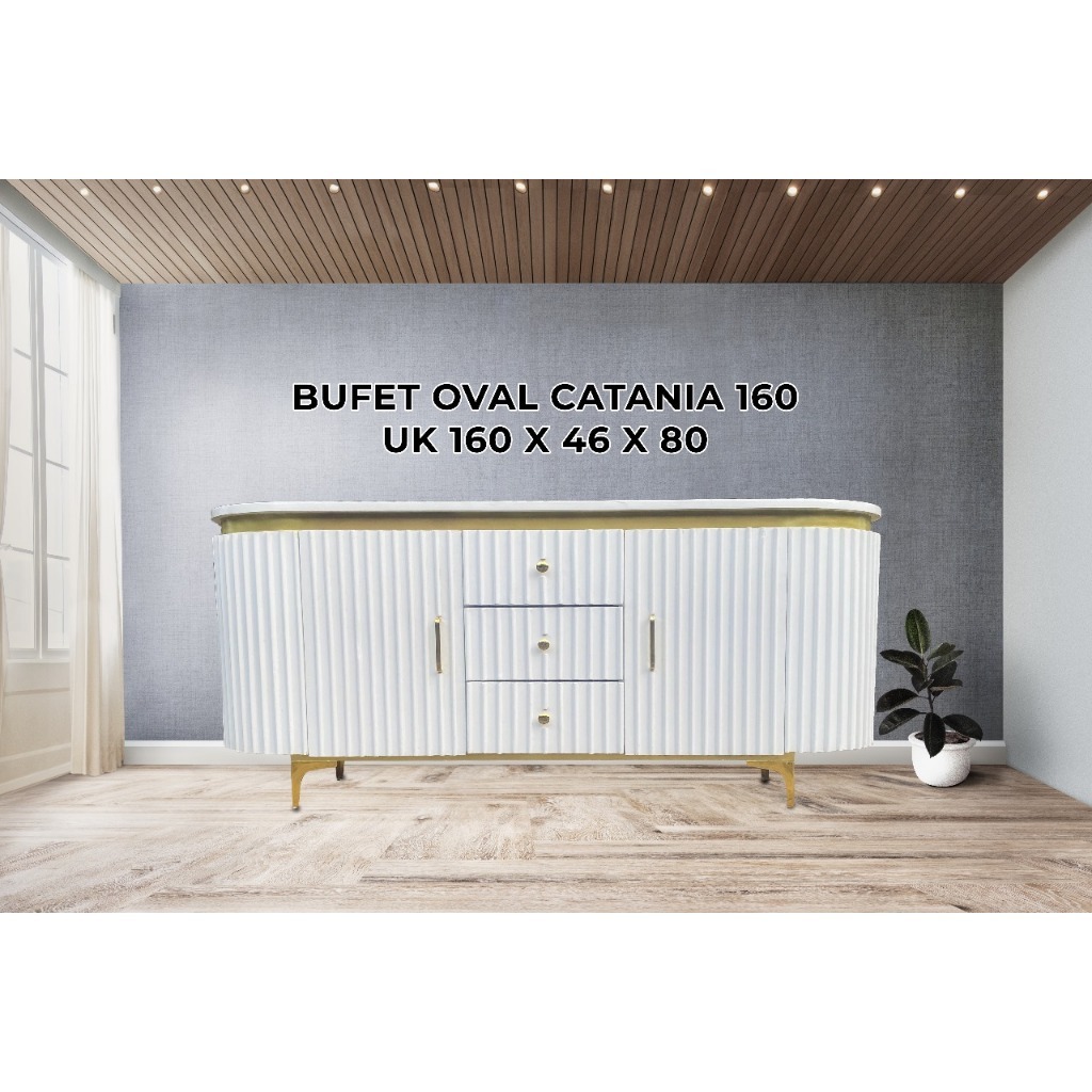 Bufet Rata bufet tv Oval Catania 160 cm