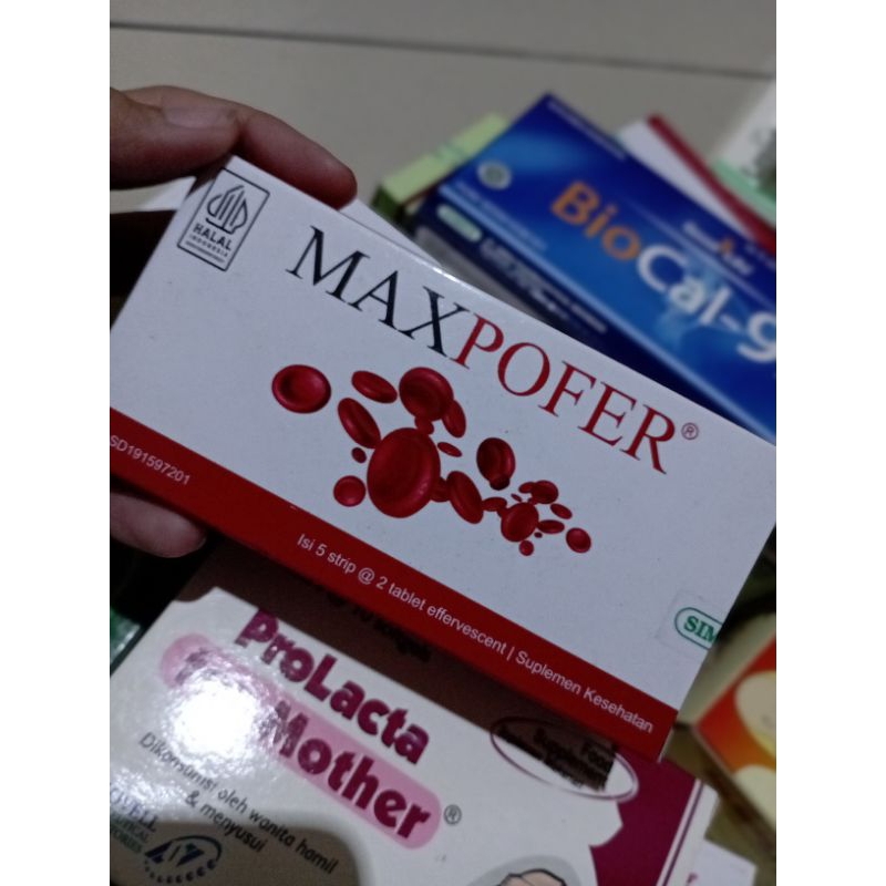 maxpofer box  tablet vitamin ibu hamil