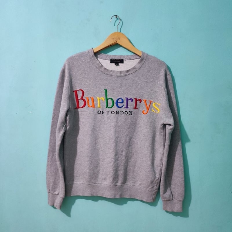 BURBERRY Rainbow Sweatshirt Made In Italy