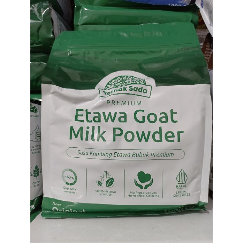 

Susu Kambing Etawa Bubuk Premium 1kg Ternak Sada