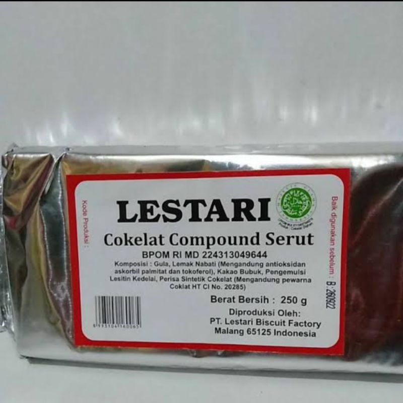 

Lestari Coklat Compound 250 gram