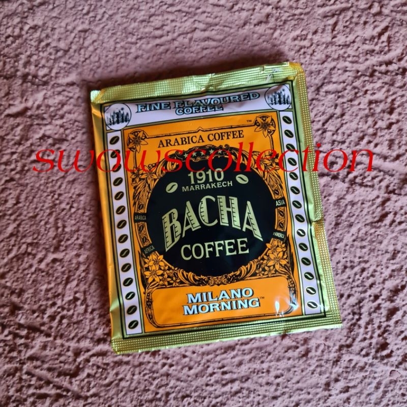 

BACHA COFFEE MILANO MORNING BAG DRIP SACHET KOPI KEMASAN ARABICA