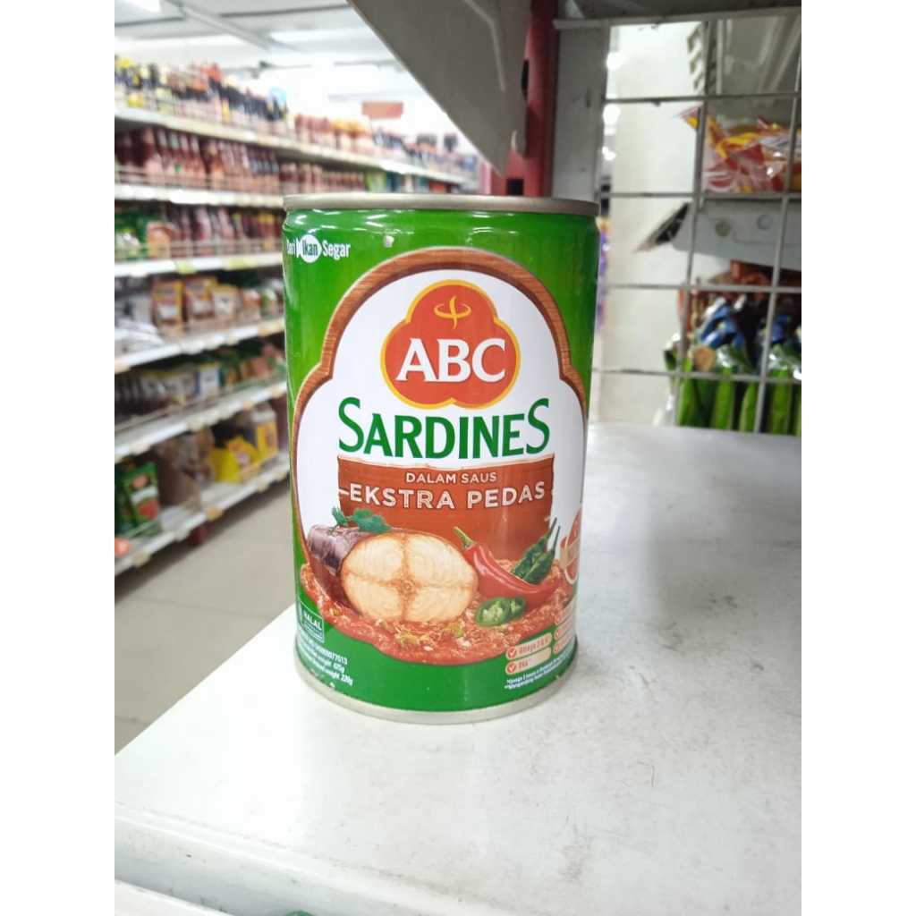 

ABC Sardines Ekstra Pedas 425gram