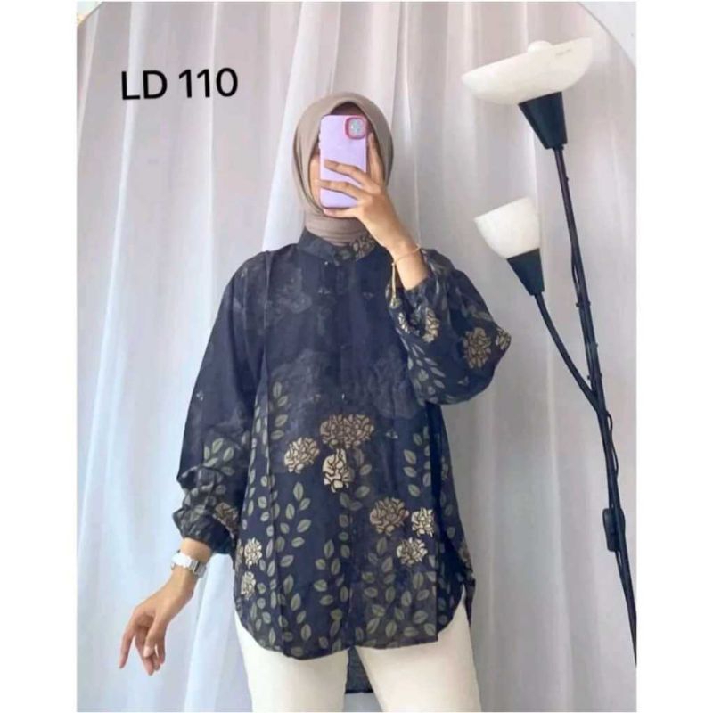 ATASAN CEWEK BAHAN RAYON PREMIUM LD 110 // ATASAN RAYON MOTIF TERBARU // ATASAN RAYON TERLARIS // AT