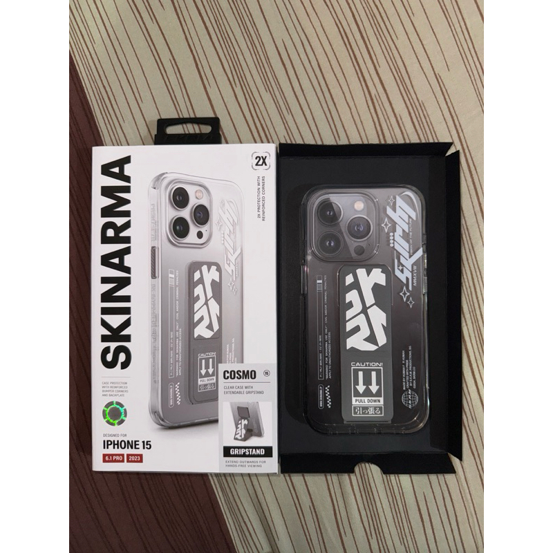 SKINARMA IPHONE 15 PRO ( GRIPSTAND ) ORIGINAL
