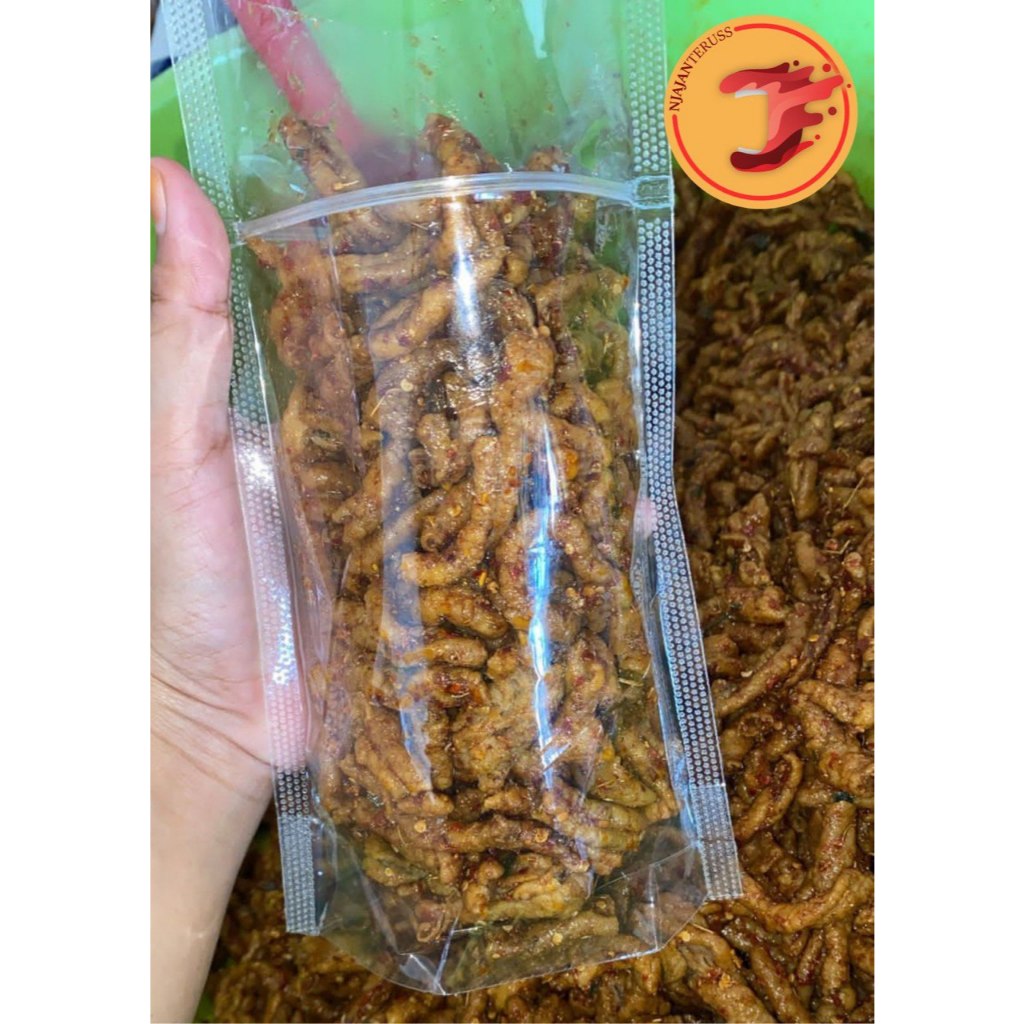 

Usus Pedas Daun Jeruk Krispi 250gr