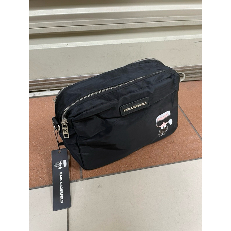 TAS SELEMPANG MERK CARL / CARL LAGER FELD SLING BAG SUPER PREMIUM LIKE ORI MIRROR ORIGINAL QUALITY B