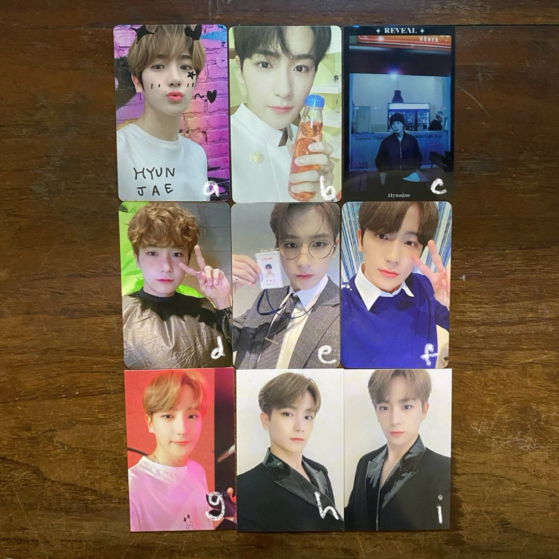 the boyz — photocard pc hyunjae