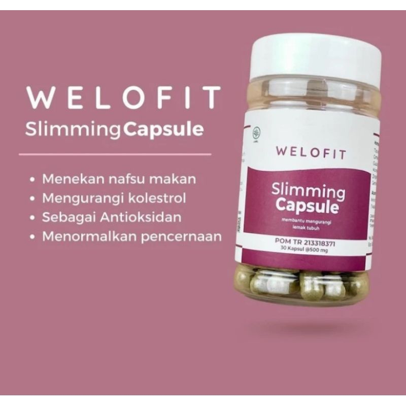 { Terlaris } Welofit Slimming Asli Capsule Untuk Pelangsing Badan Welofit Original Bpom