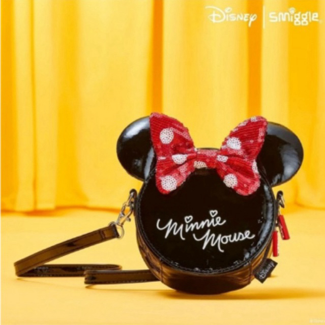 Smiggle Disney Minnie Mouse Sling Bag Original Ready Stock