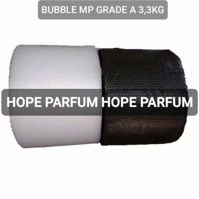 

BUBBLE WRAP MP GRADE A BAGI 4 , UK 30CM X 50M PUTIH HITAM READY