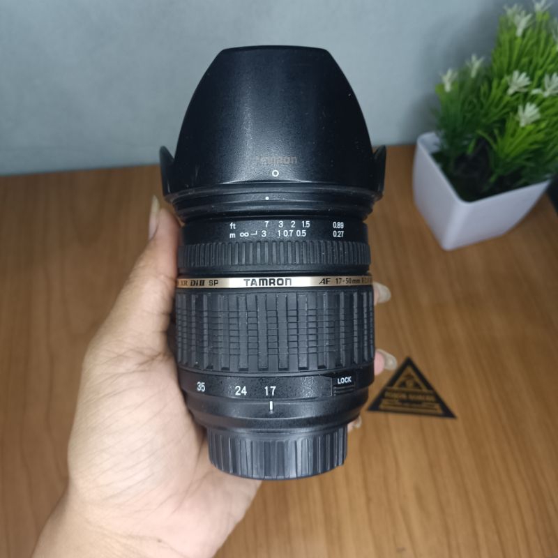 TAMRON 17-50mm F2.8 FOR NIKON LENSA WIDE NIKON F2.8