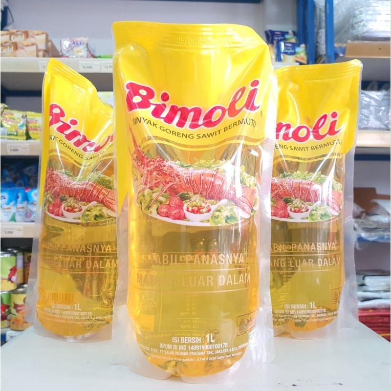 

Minyak Goreng Bimoli 1Liter / Bimoli 1Liter / Minyak Goreng 1Liter