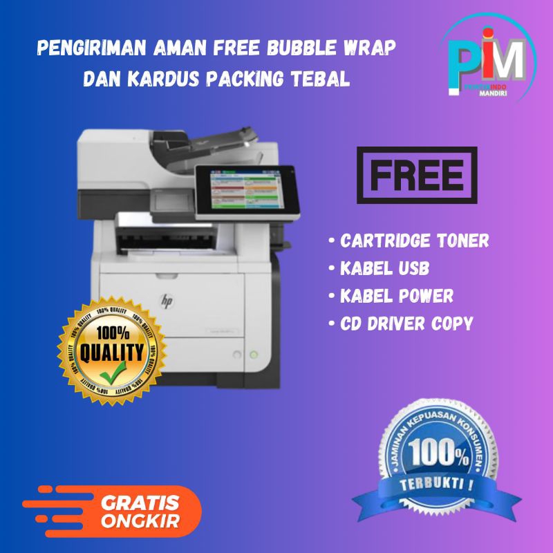 Printer HP LaserJet Pro 500 M525 Scan copy F4 murah berkualitas, printer hp second berkualitas, prin