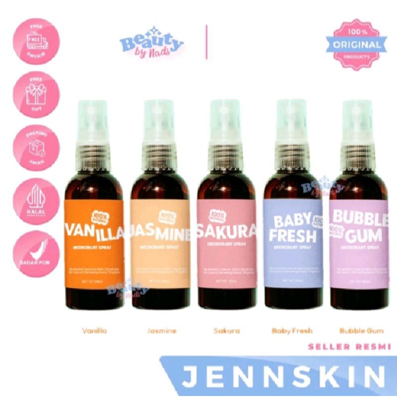 JENNSKIN Deodorant SPRAY by. Jennifer coppen