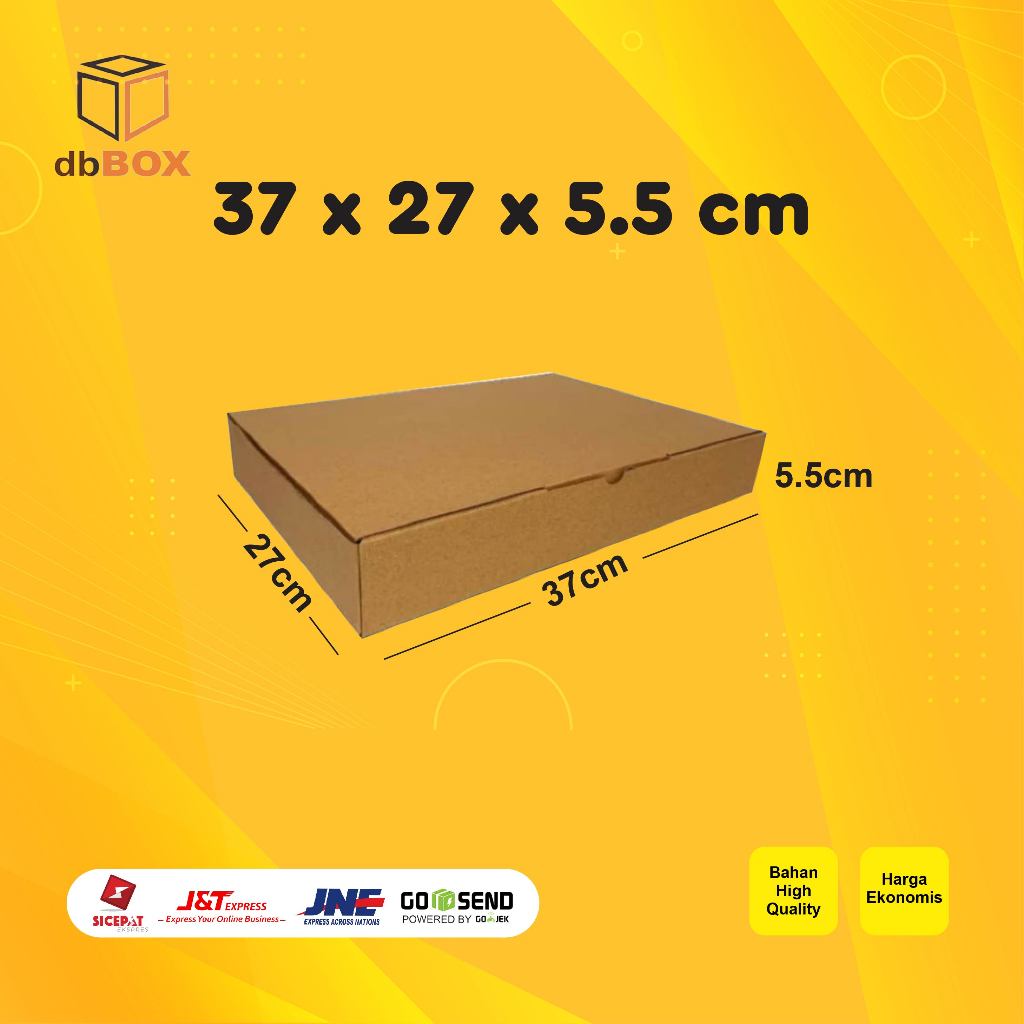 

Kardus 37x27x5,5 cm | Box Die Cut & Easy Usage | Box Donut Isi 12