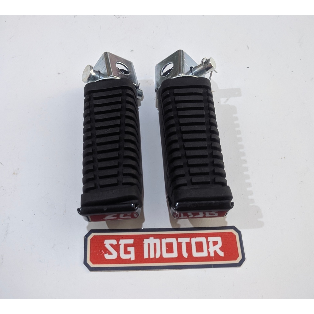 SDC KARET FOOTSTEP BELAKANG 125Z. IJAKAN STEP BLK YAMAHA 125ZR