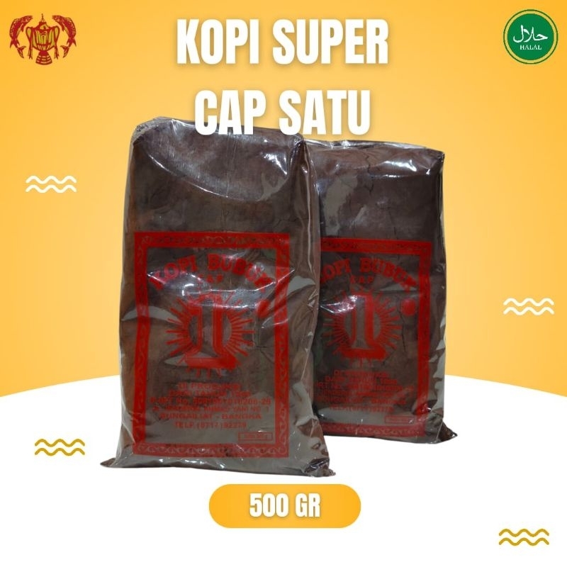 

Kopi Bubuk khas Bangka cap Satu, 500gr