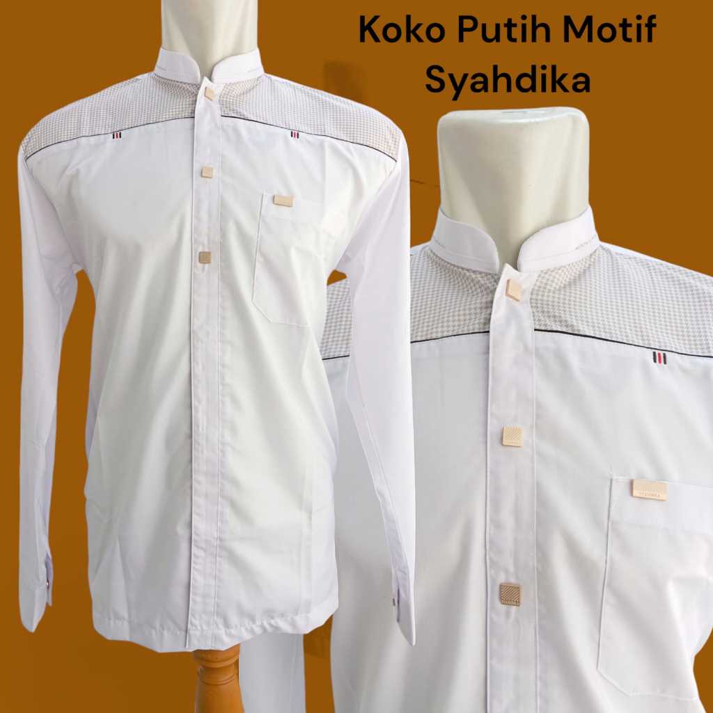KOKO PUTIH MOTIF BY SYAHDIKA KEMKO MANSET SYAHDIKA