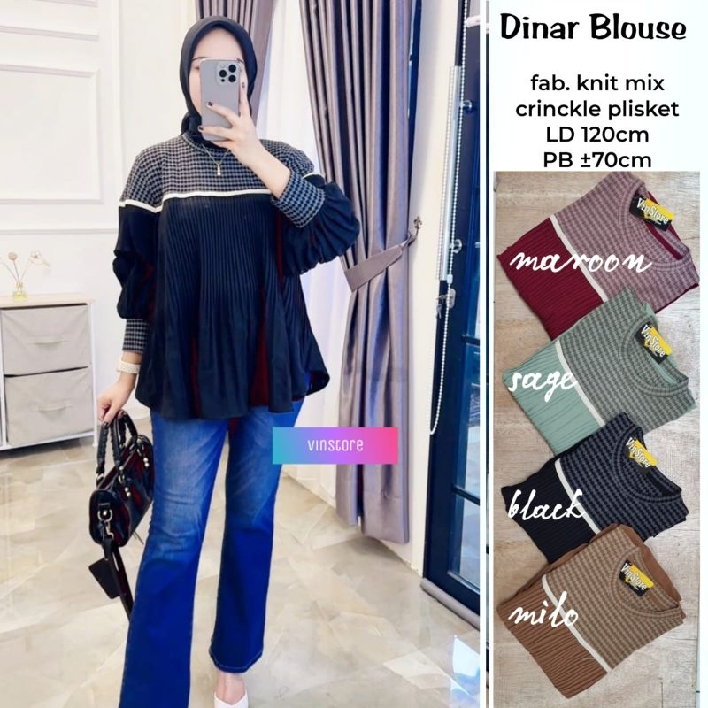 DINAR BLOUSE BY VINSTORE
