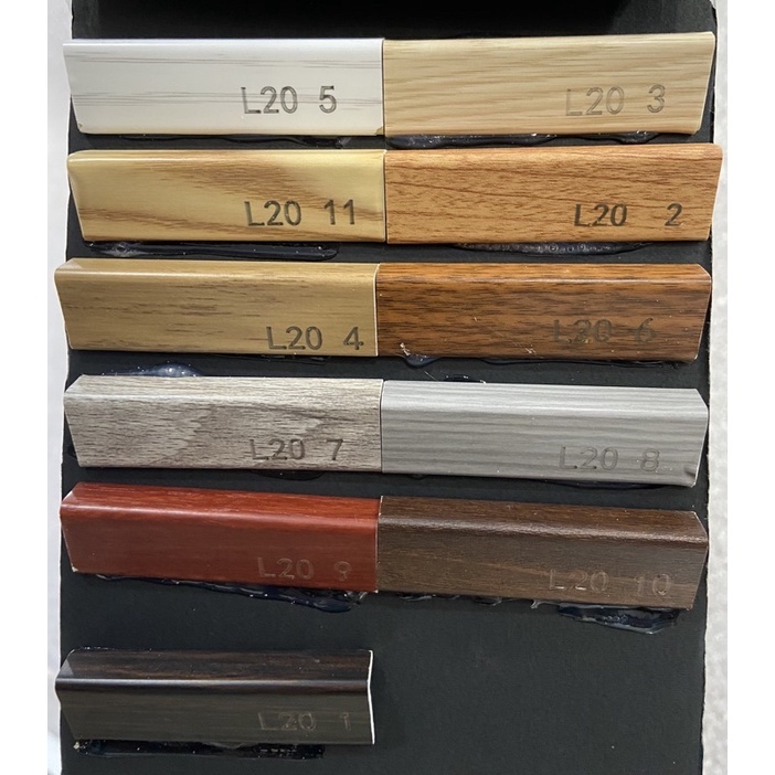 List L - List siku - List penutup PVC- List L Vinyl /SPC /Parkit - Ending PVC