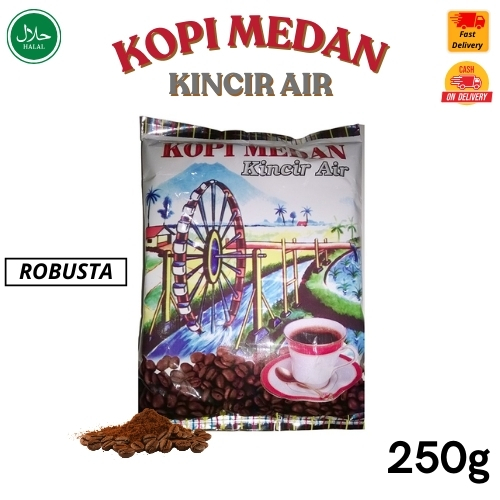 

Kopi Bubuk / Kopi Medan Kincir Air Robusta / Halal