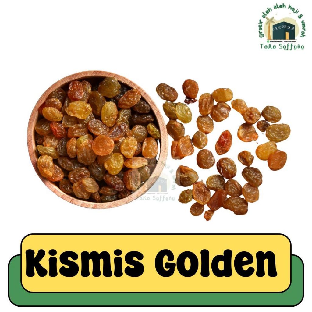 

OLEH OLEH HAJI DAN UMROH KISMIS ASAM MANIS GOLDEN RAISIN ABUDAAS I KISMIS AL MADINA I KISMIS ASAM BUAH KERING