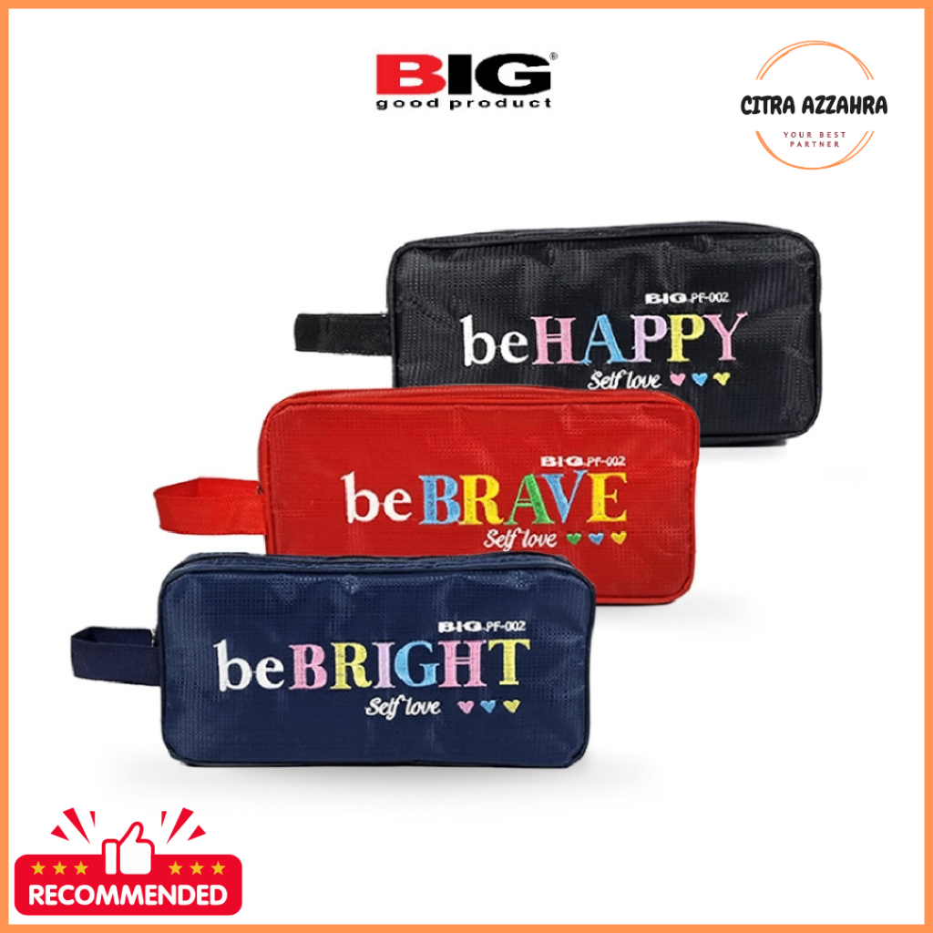 

BIG Kotak Pensil Jumbo/ Tempat Pensil Jumbo/ Pencil Case Be Happy Jumbo PF-002