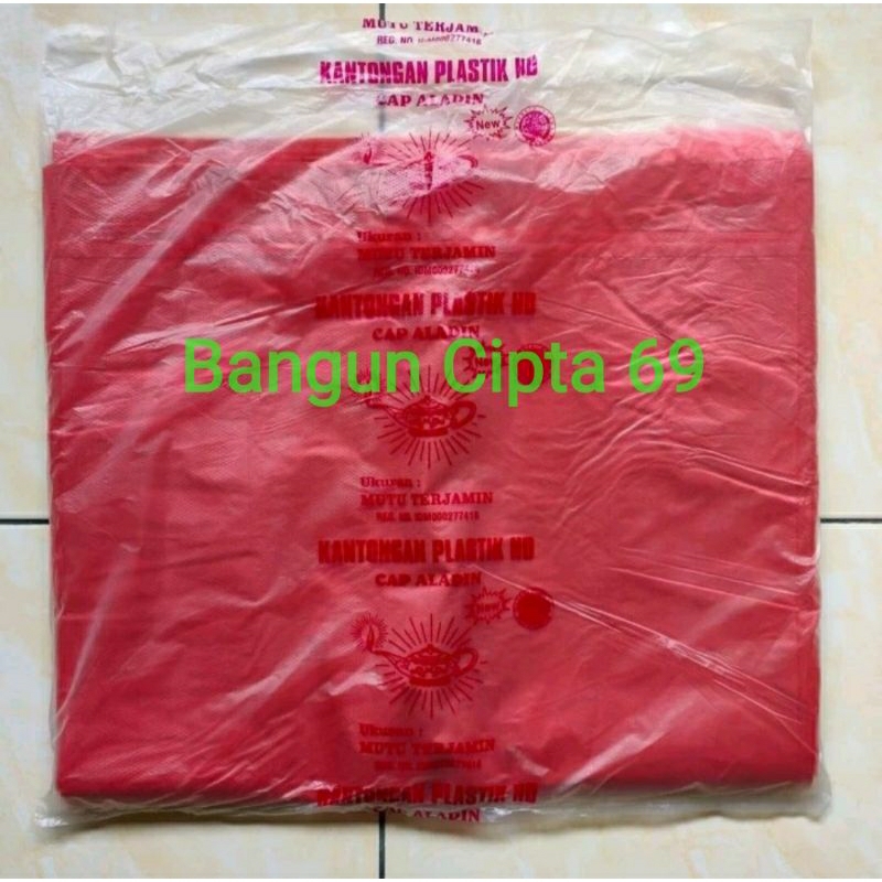 kantong plastik asoy cap aladin UK 35