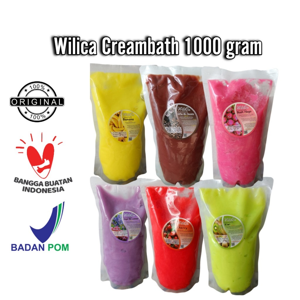 Wilica Creambath Buah 1kg / Creambath Kiloan Salon Murah