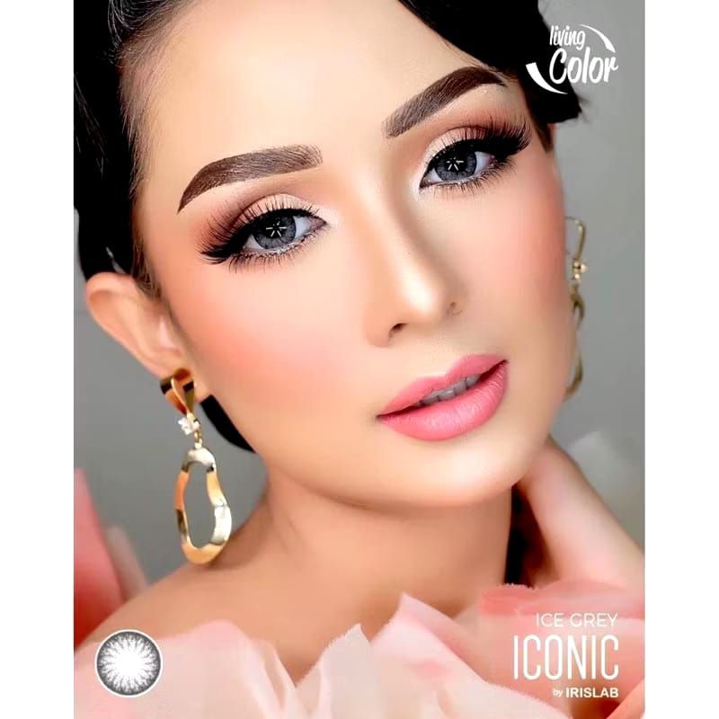 SOFTLENS ICONIC LIVING COLOR BY IRISLAB (NORMAL) / ICONIC LAVA GRAY / ICONIC LATTE BROWN / ICONIC HO