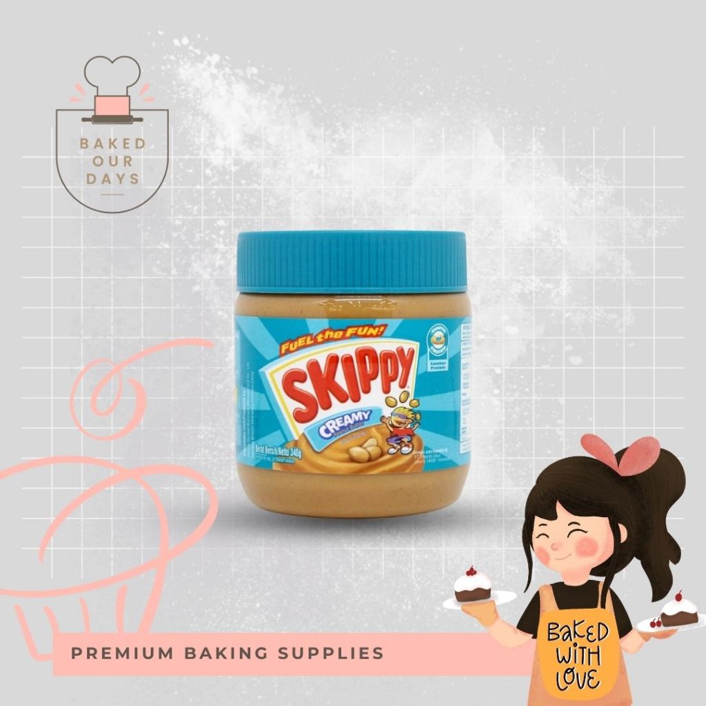 

Skippy - Creamy Peanut Butter / Peanut Butter / Selai Kacang Skippy / Selai Kacang Creamy 340 Gram
