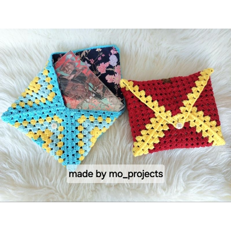 

Booksleeves Envelope Crochet