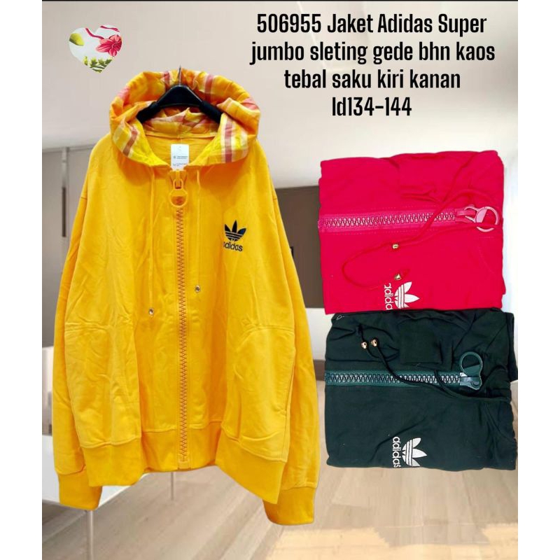 jaket import wanita bahan kaos ld 134-144