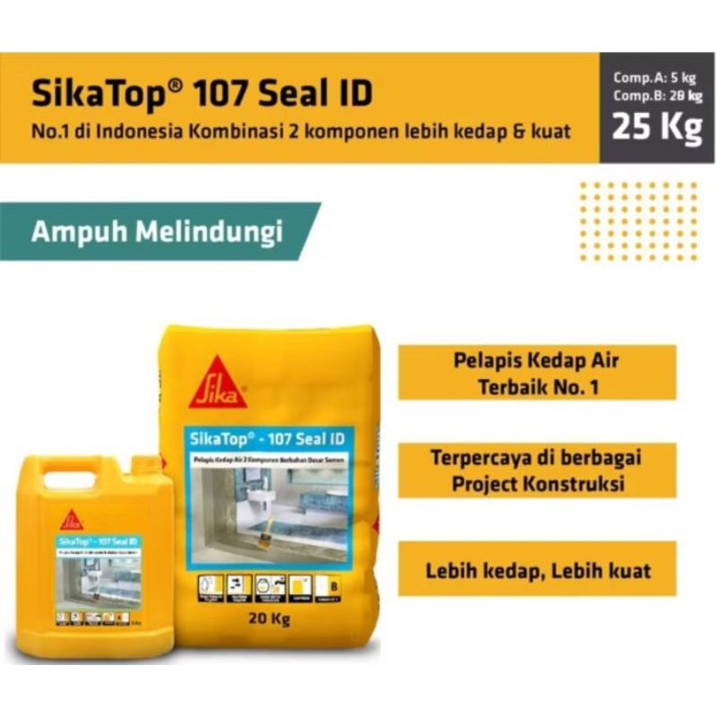 sikatop 25kg sika 107 seal ID