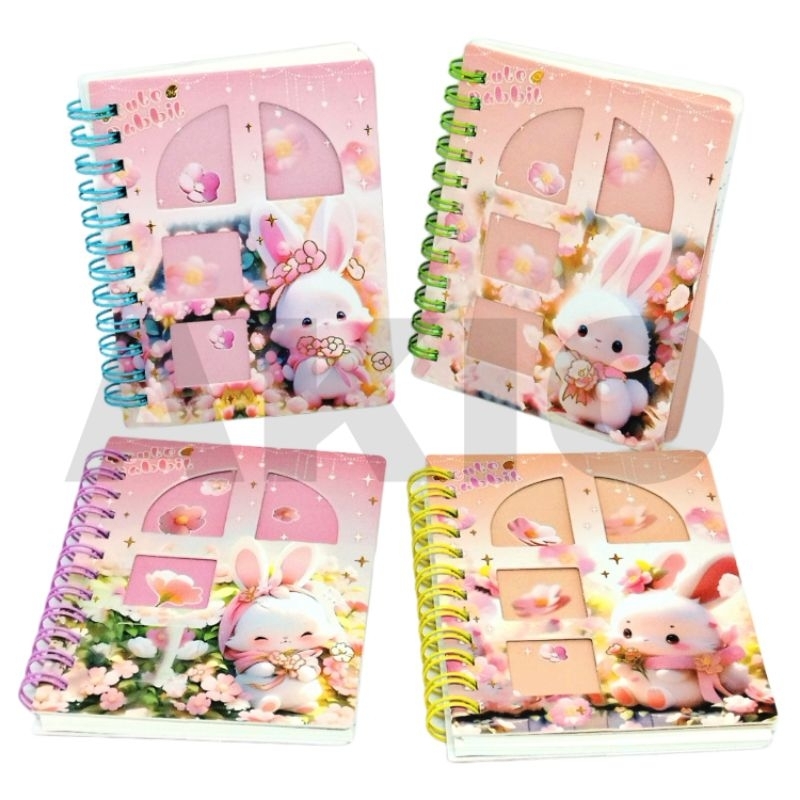 

Notebook Mini Aesthetic A7 Hardcover Spiral Karakter KELINCI RABBIT BUNNY 70 Lb Murah Tebal Polos Lucu Buku Kecil Catatan Notes Diary Sekolah Kuliah Kampus Kantor 888-26