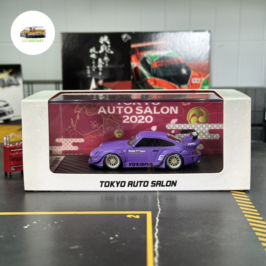 MCE Scale Box Porsche RWB Rotana Tokyo Auto Salon 2020 TAS 2020 - Not PGM , Tarmac , Street Weapon ,