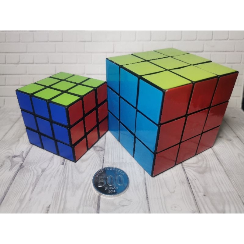 mainan rubik murah jumbo besar jelek kubus cube magic
