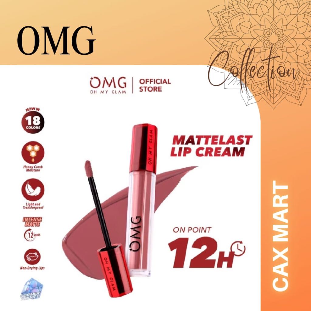 OMG Oh My Glam Mattelast Lip Cream 2,9g