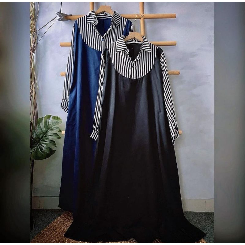 Kiyomi Dress GAMIS MODEL TERBARU ADEM FASHIONABLE