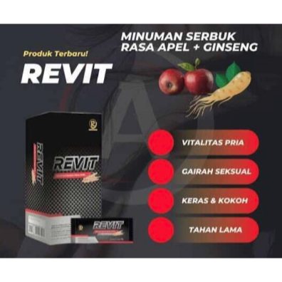 Revit Renner Minuman Stamina Pria Rasa Apel