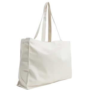 Tas Totebag Blacu Landscape Resleting Plus Volume Polos dan Sablon
