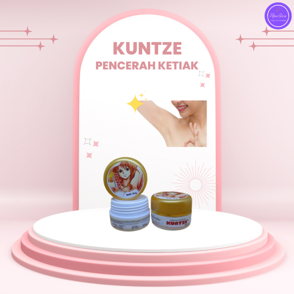 KUNTZE CREAM PEMUTIH KETIAK DAN SELANGKANGAN BPOM - CREAM PEMUTIH KETIAN DAN SELANGKANGAN