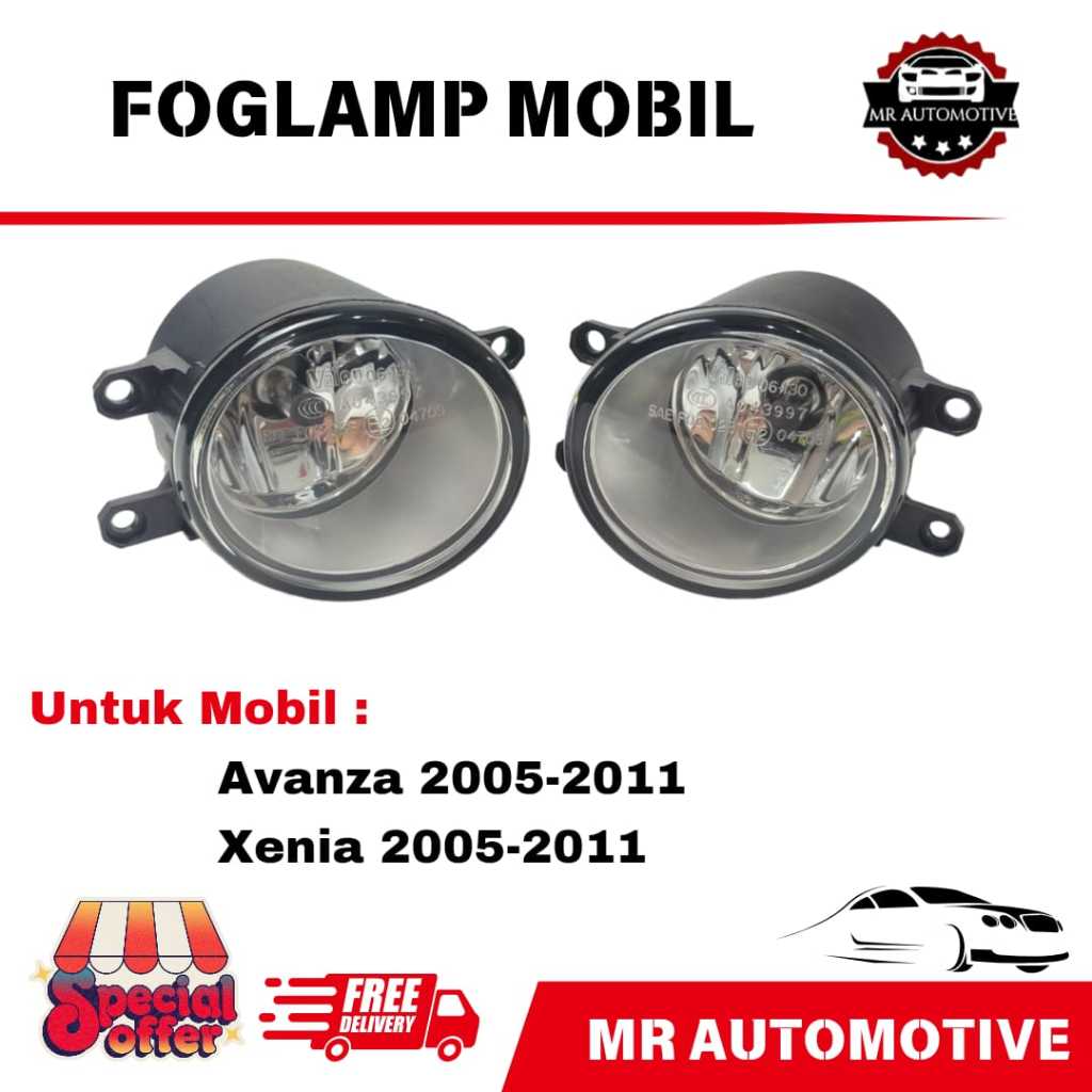 Fog Lamp / FogLamp Avanza Xenia VVTI 2004-2011 Merk Valeo