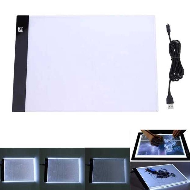 LED Drawing Tracing Board Stensil Board  Drawing Board LED  Papan Gambar Lampu e X6A4